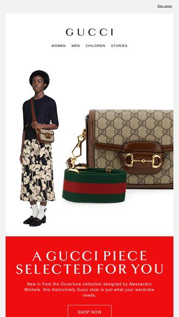 newsletter gucci|Gucci int new in.